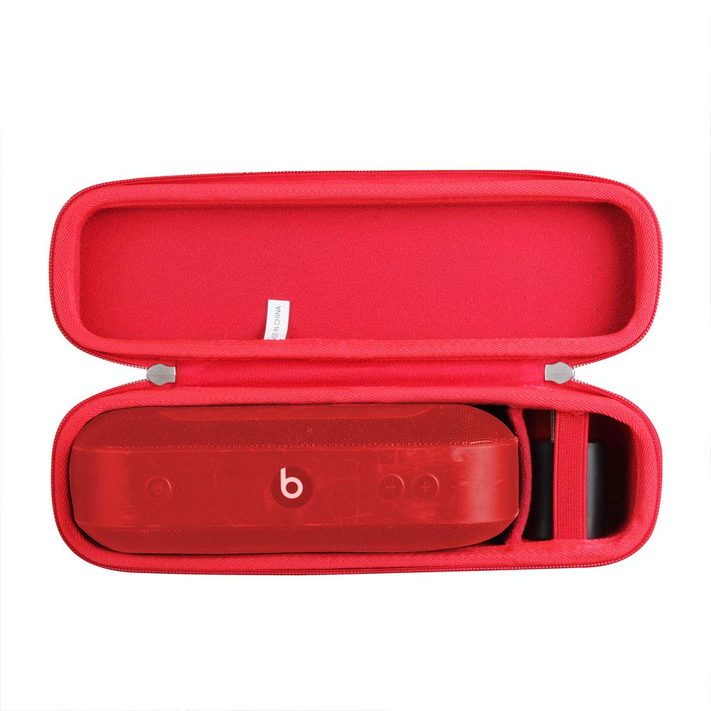 Beats Pill+ Portable Wireless Speaker Hard Travel Case by Hermitshell - Protective Cover for Speaker & Charger - Perfect for Travel, Outdoor Adventures & Home Use