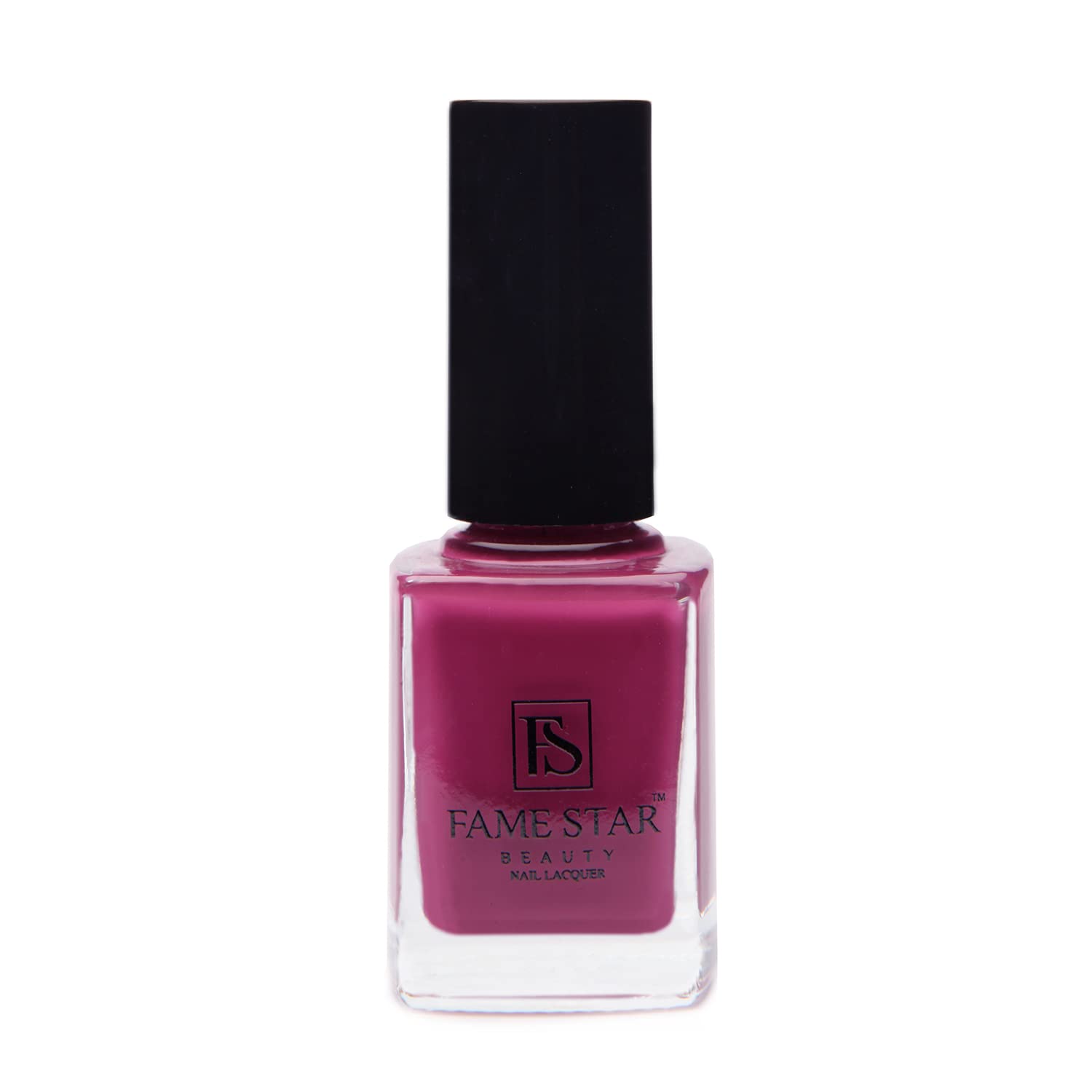 FameStarBeauty Professional Long Lasting Nail Polish - Mauve Pink Shade for Salon & Home Manicure, Vegan & Cruelty Free (0.5oz) - Perfect for Weddings, Parties & Everyday Wear