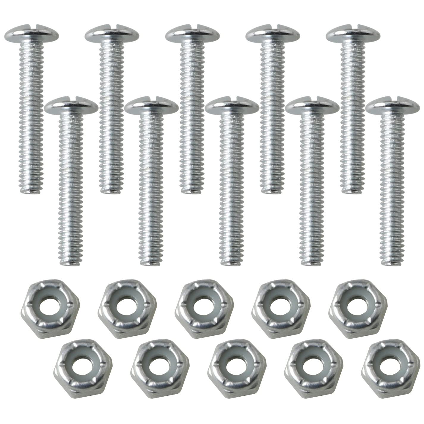 MEETOOT 10-Piece Table Football Replacement Parts Kit - Mini Player Figures, Screws & Nuts for Foosball Table Repair & Maintenance | Perfect for Home Game Rooms, Bars & Arcades