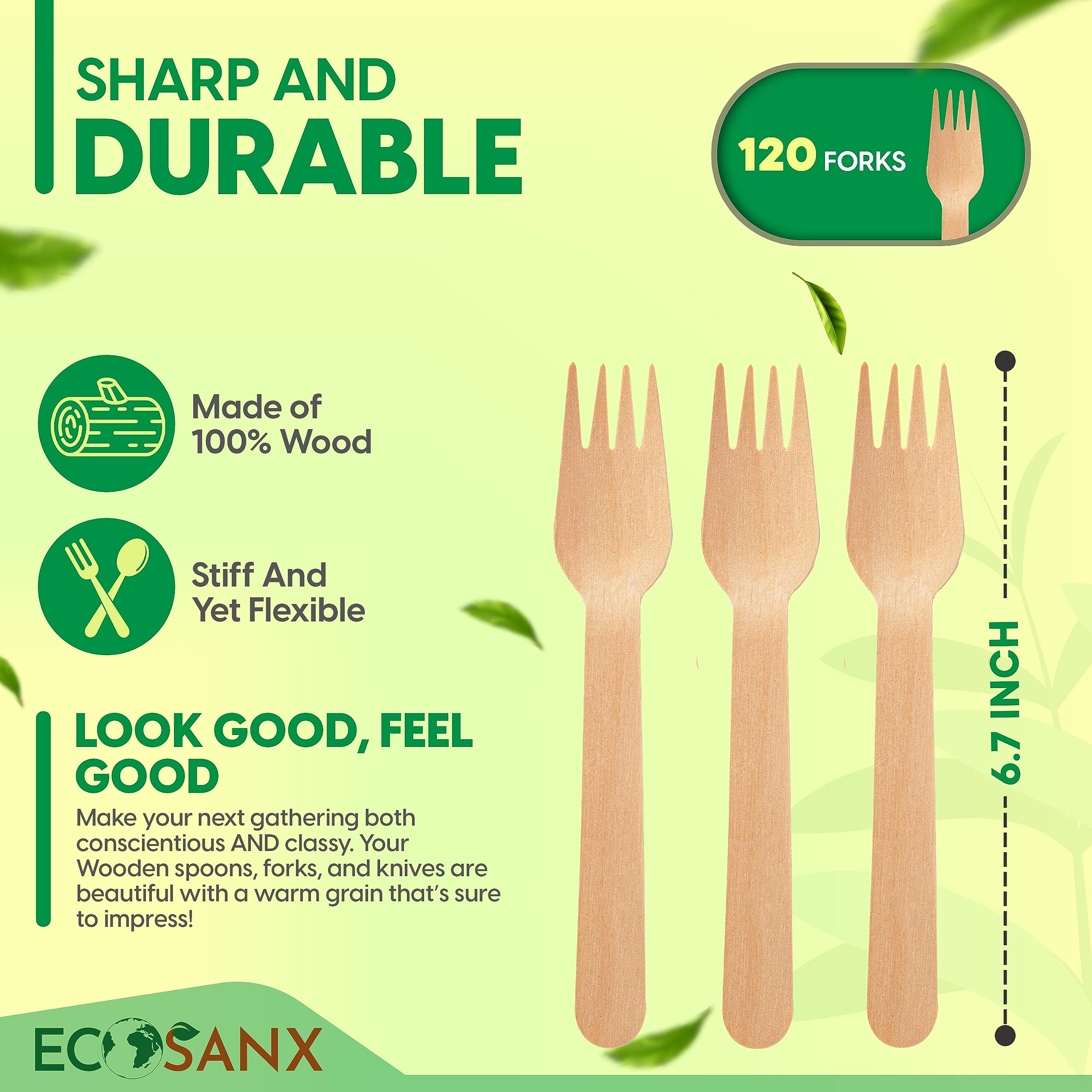 ECOSANX® 120 PCs 6.5