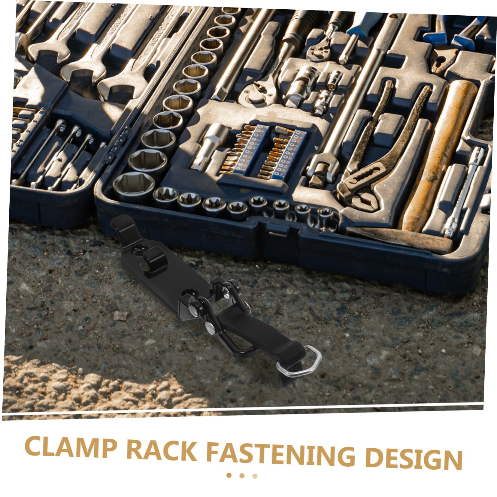 2pcs Folding Hinge Spade Shovel Roof Rack - Zinc Alloy Car Metal Rack for Secure Fastening - Ideal for Off-Road Adventures and Camping Gear Storage