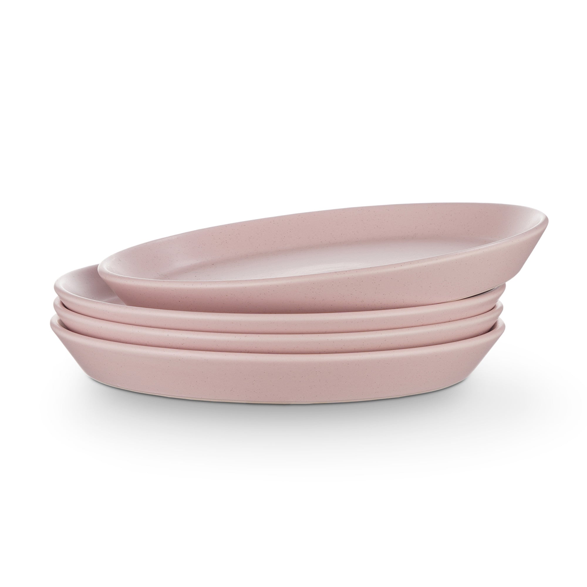 Premium Albie Stoneware Salad Plate - Elegant Pink Ceramic Dish for Healthy Meals & Stylish Dining | Perfect for Salads, Appetizers, Desserts & Home Decor