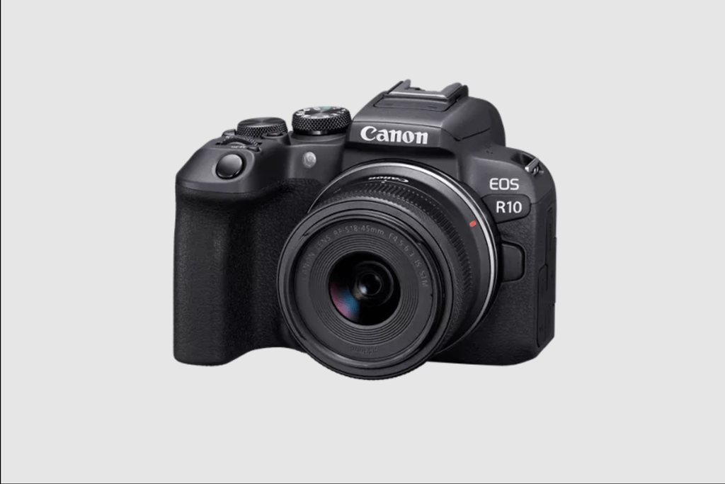 Canon EOS R10 Mirrorless Camera Content Creator Kit with RF-S 18-45mm Lens - Perfect for Vlogging, YouTube Videos & Photography