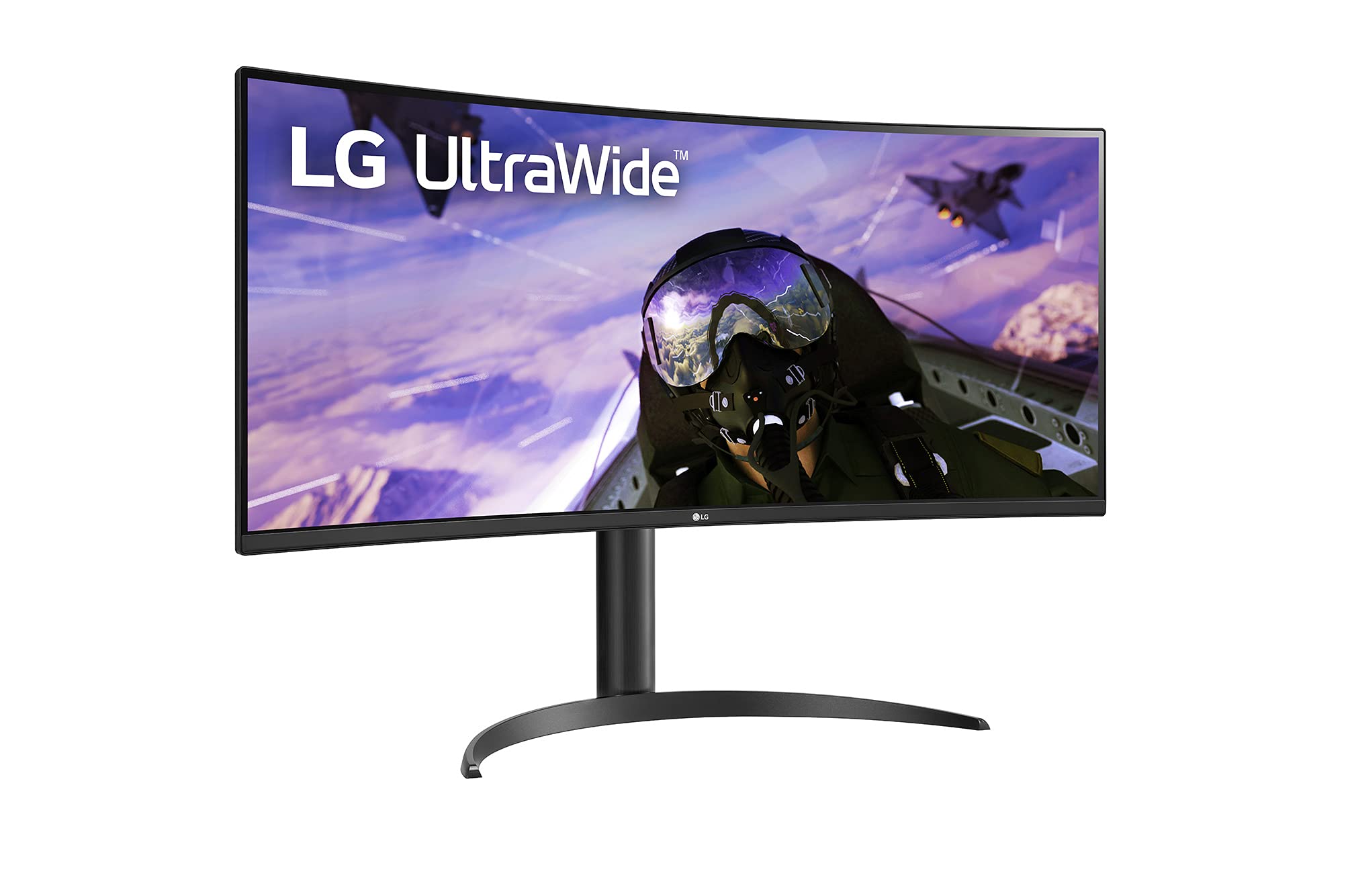 LG 34WP65C-B 34-Inch UltraWide QHD IPS Monitor with HDR10, 160Hz Refresh Rate - Perfect for Gaming, Office Work & Home Entertainment