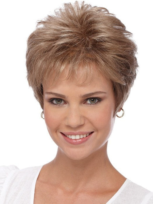Carolyn Synthetic Lace Front Wig with Mono Top - Premium Heat Resistant Hairpiece for Women | Perfect for Cosplay, Daily Wear & Special Occasions