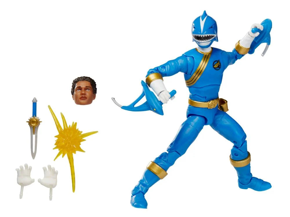 Power Rangers Wild Force Lightning Collection Blue Ranger Action Figure - Collectible Toy for Kids & Fans - Perfect for Display, Play, and Cosplay