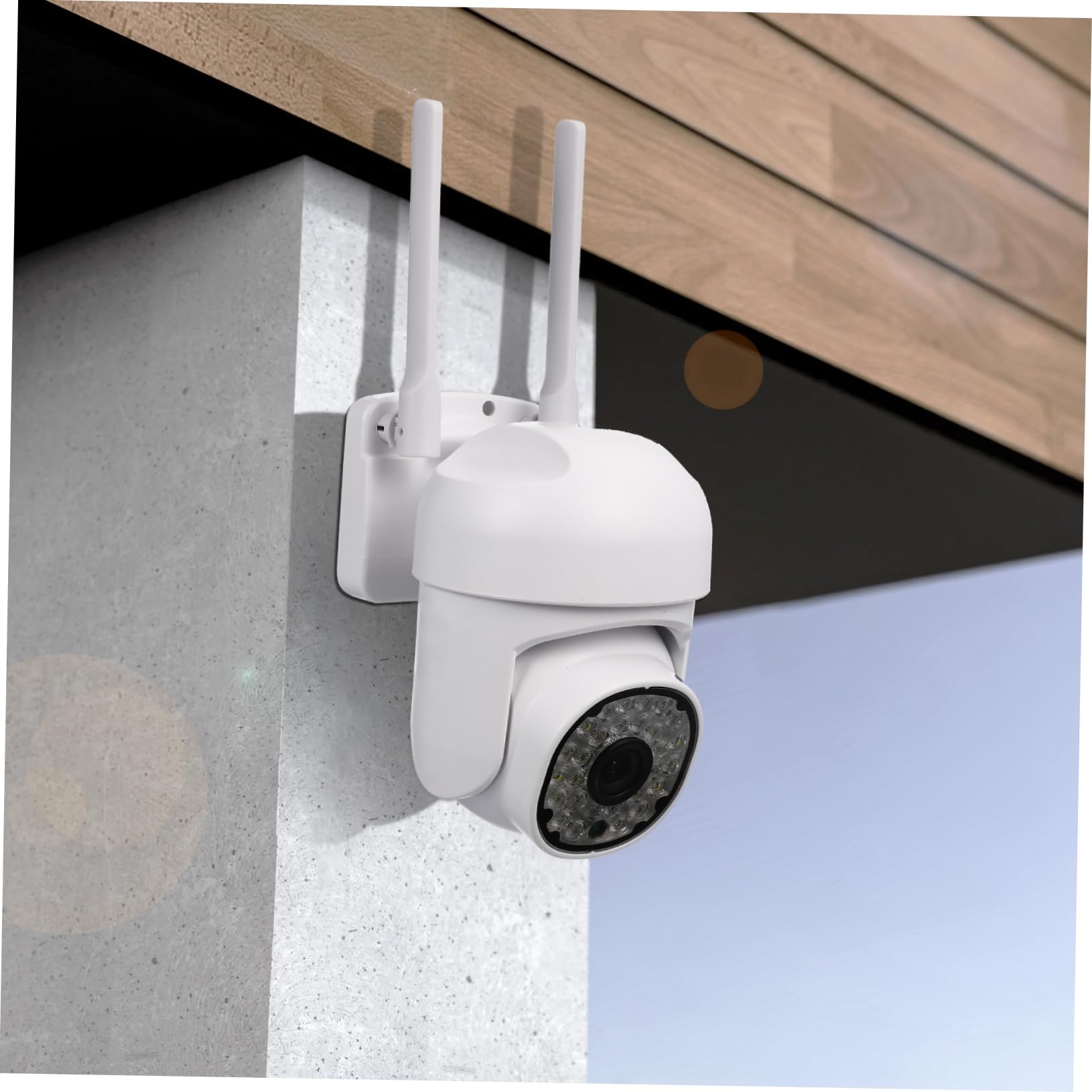 Wireless Security Camera Indoor Outdoor - HOMSFOU 1080P HD WiFi Home Surveillance Camera with Night Vision, 2-Way Audio, Motion Detection for House, Baby Monitor & Pet Camera