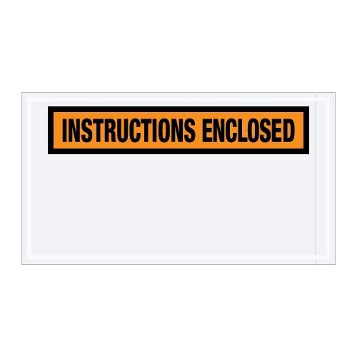 TapePlanet Special Use Packing Envelopes 5.5x10 Inch - Self-Sealing Mailing Envelopes with Instructions - Perfect for Shipping Documents, Photos & Small Items - Office & Home Use