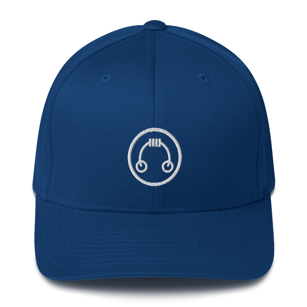 HeadAmp Embroidered Baseball Cap - Adjustable Fitted Hat for Men & Women - Perfect for Outdoor Sports, Running, Hiking & Casual Wear