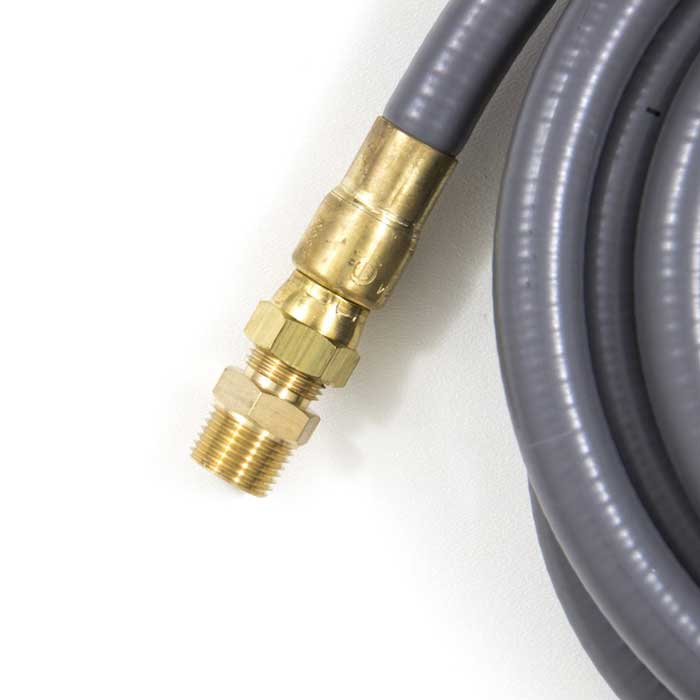Blaze Grills NG Quick Disconnect Hose - Natural Gas BBQ Grill Replacement Hose with Fittings - Perfect for Outdoor Cooking, Backyard Grilling & Patio Gas Hookups