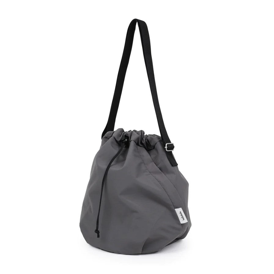 HELLOLULU Cowan 2-Sided Bucket Bag in Iron Gray - Stylish & Spacious Crossbody Purse for Women, Perfect for Work, Travel & Everyday Use