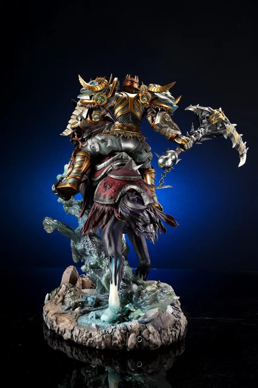 Four Horsemen Studio Death Knight Action Figure - Black Knights Collectible Model for Display & Gaming Enthusiasts | Perfect for Warhammer & Fantasy RPG Scenes