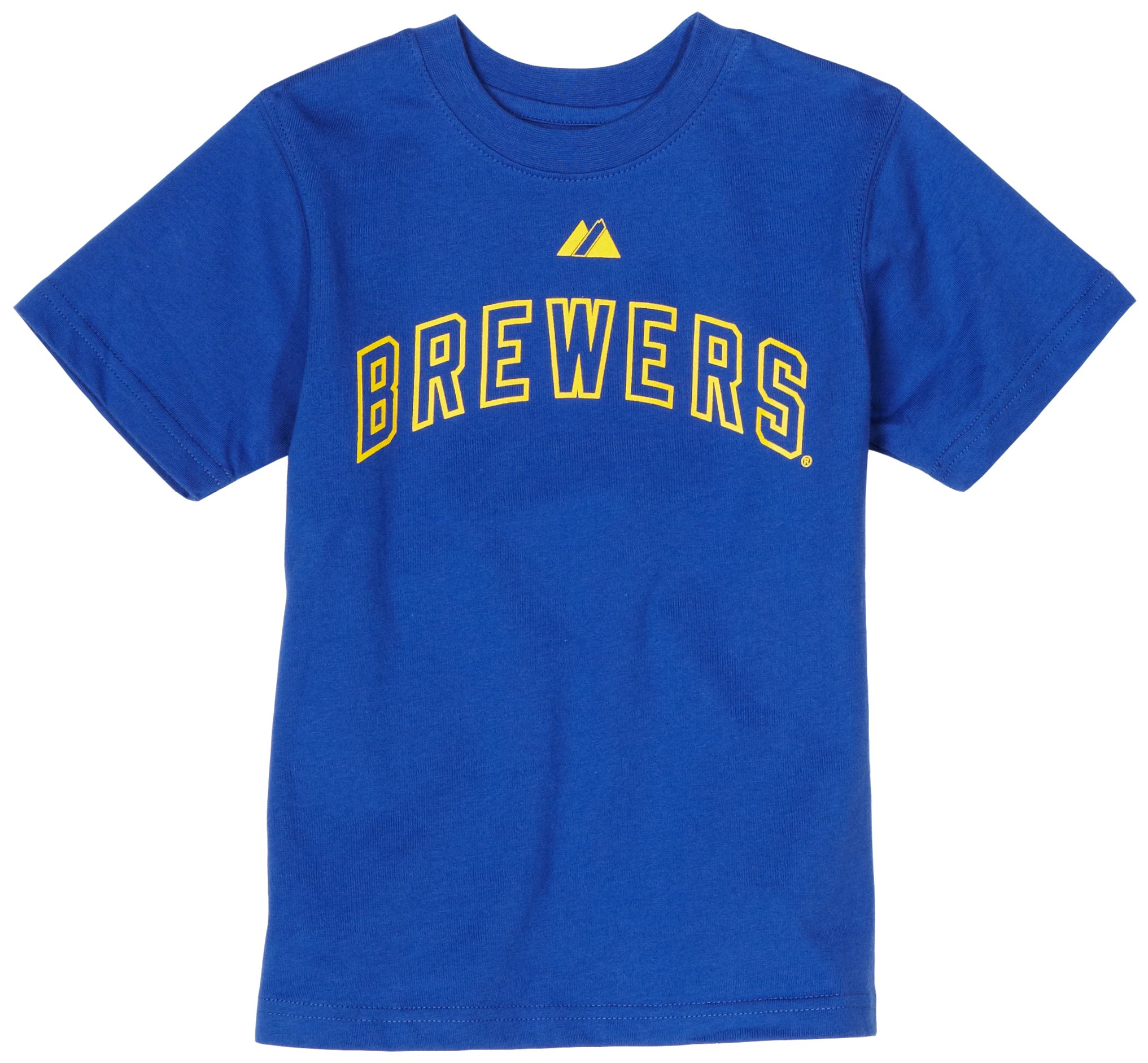 MLB Boys' Milwaukee Brewers Ryan Braun Name & Number Baseball T-Shirt (Royal Blue, Size 7) - Perfect for Little League Games, Fan Events & Casual Wear