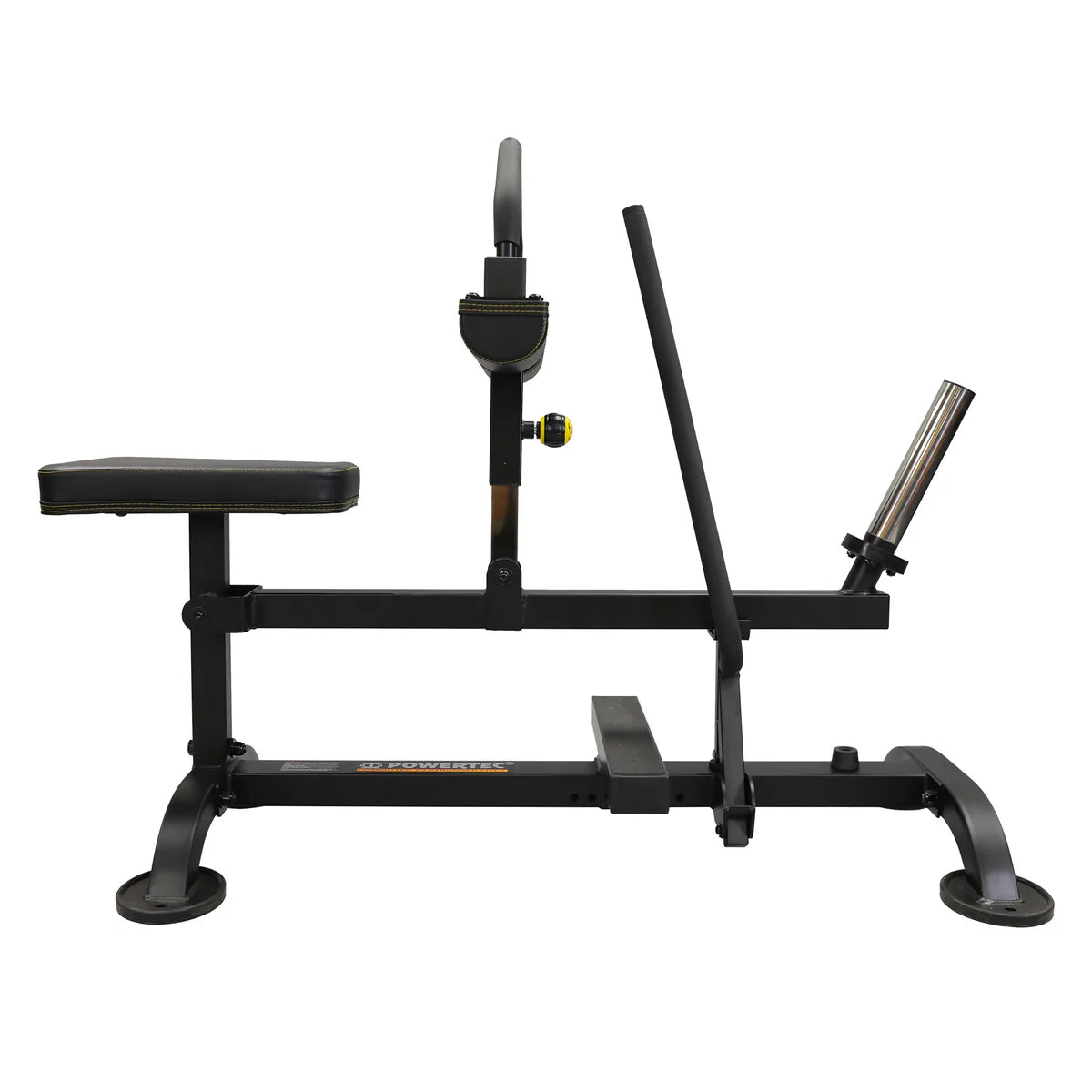 Powertec P SCR25 Seated Calf Raise Machine - Heavy Duty Home & Gym Strength Training Equipment for Leg & Calf Workouts - Perfect for Fitness Enthusiasts & Bodybuilders
