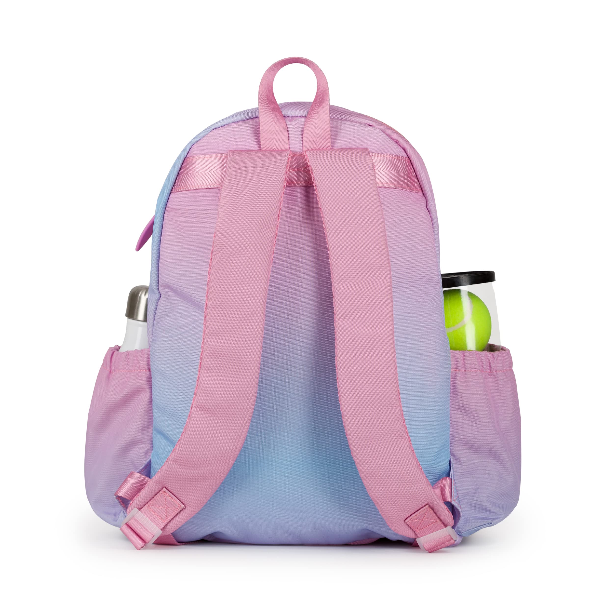 Ame & Lulu Kids Big Love Tennis Backpack - Cute Durable School Backpack for Girls & Boys - Perfect for Tennis, School, Sports & Travel