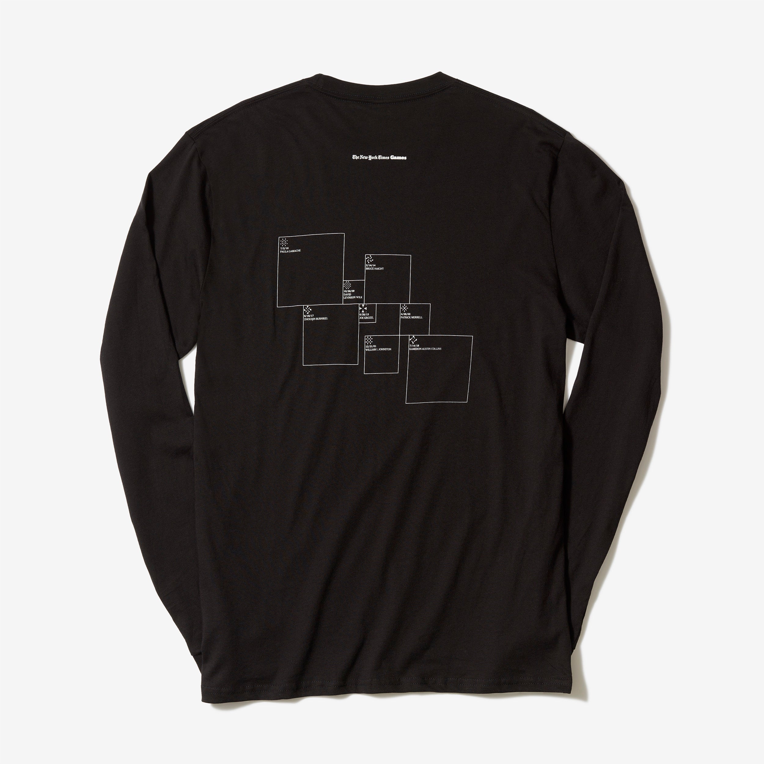 Premium Crossword Constructor Long Sleeve Shirt for Puzzle Enthusiasts - Comfortable & Stylish for Work, Casual Wear & Puzzle Nights