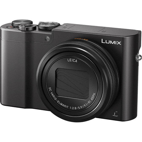 Panasonic LUMIX ZS100 4K Digital Camera 20.1MP 1-Inch Sensor 10X Optical Zoom Point and Shoot Camera with WiFi & 4K Video - Perfect for Travel Photography, Vlogging, and Everyday Use [Black]