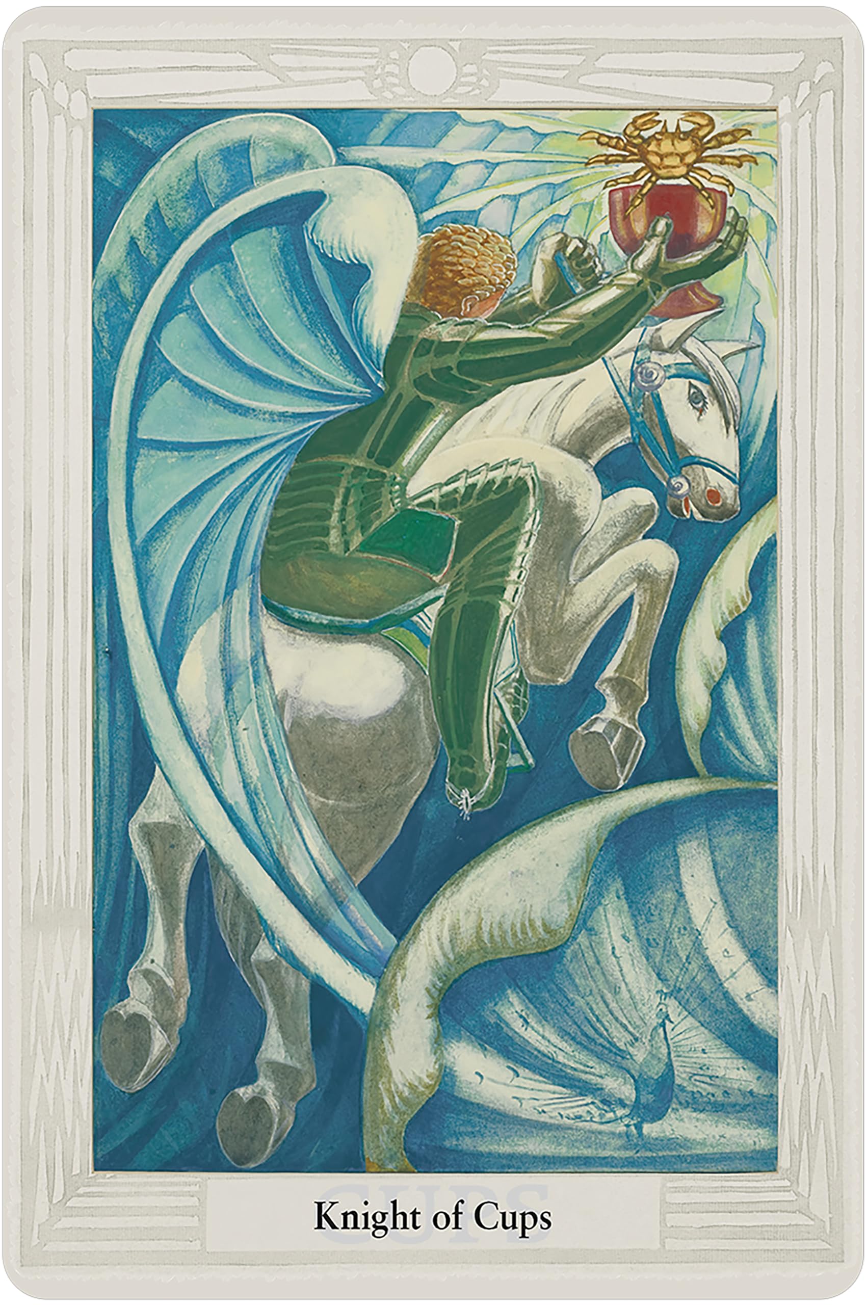Aleister Crowley Thoth Tarot Deck - Premium 78-Card Divination Set for Beginners & Professionals | Perfect for Spiritual Guidance, Meditation & Fortune Telling