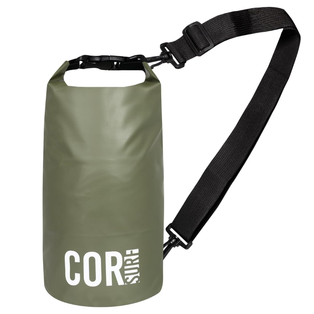 Waterproof Dry Bag 3L 5L 10L 15L Roll Top Sack - Floating Gear Storage for Kayaking, Rafting, Boating, Swimming, Camping, Hiking, Beach & Fishing | Keep Essentials Dry in Any Water Adventure