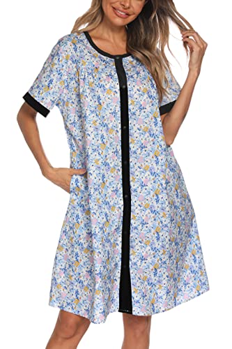 Floral Print Blue