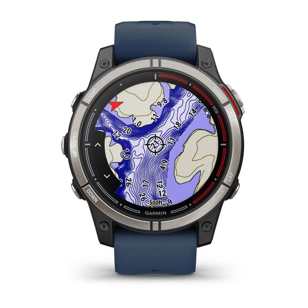 Garmin Quatix 7 Pro AMOLED Smartwatch - Premium Marine GPS Watch for Boating, Fishing & Water Sports | Multisport & Fitness Tracking | Ideal for Sailing, Diving & Outdoor Adventures