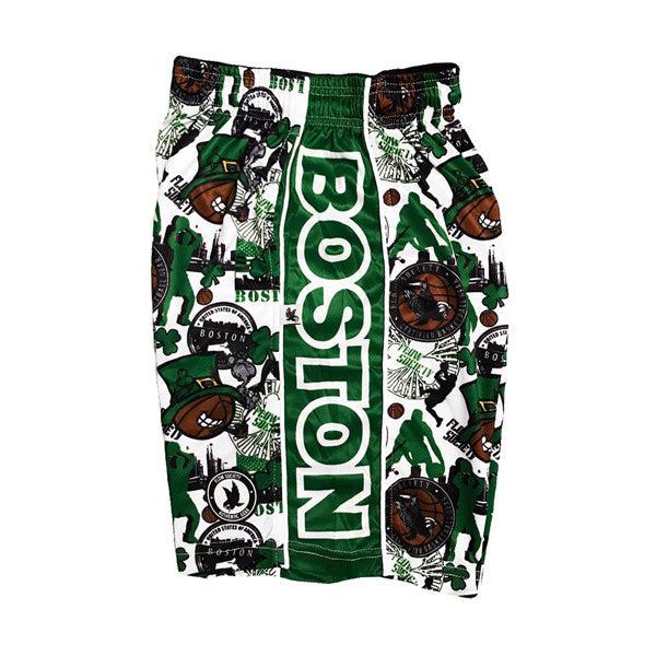 Boys Boston Basketball Shorts - High-Performance Athletic Shorts for Youth Basketball & Sports | Perfect for Training, Games & Casual Wear