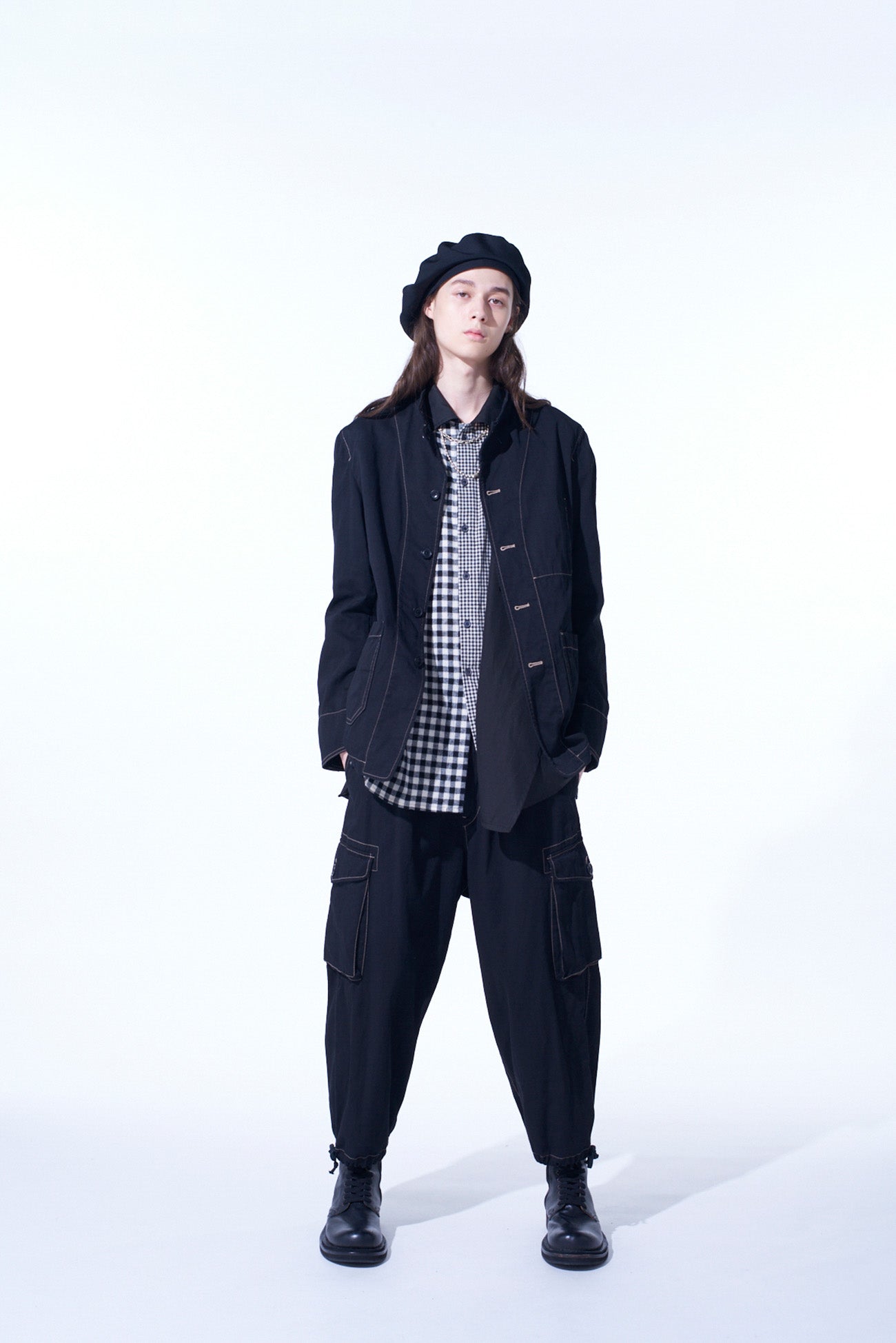Premium Cotton Twill Garment Dyed Balloon Cargo Pants for Men - Comfortable & Stylish Outdoor Workwear & Casual Streetwear