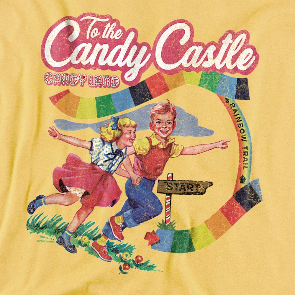 Candy Land to The Candy Castle Unisex T-Shirt for Men & Women - Fun Graphic Tee for Casual Wear, Gifts, and Theme Parties