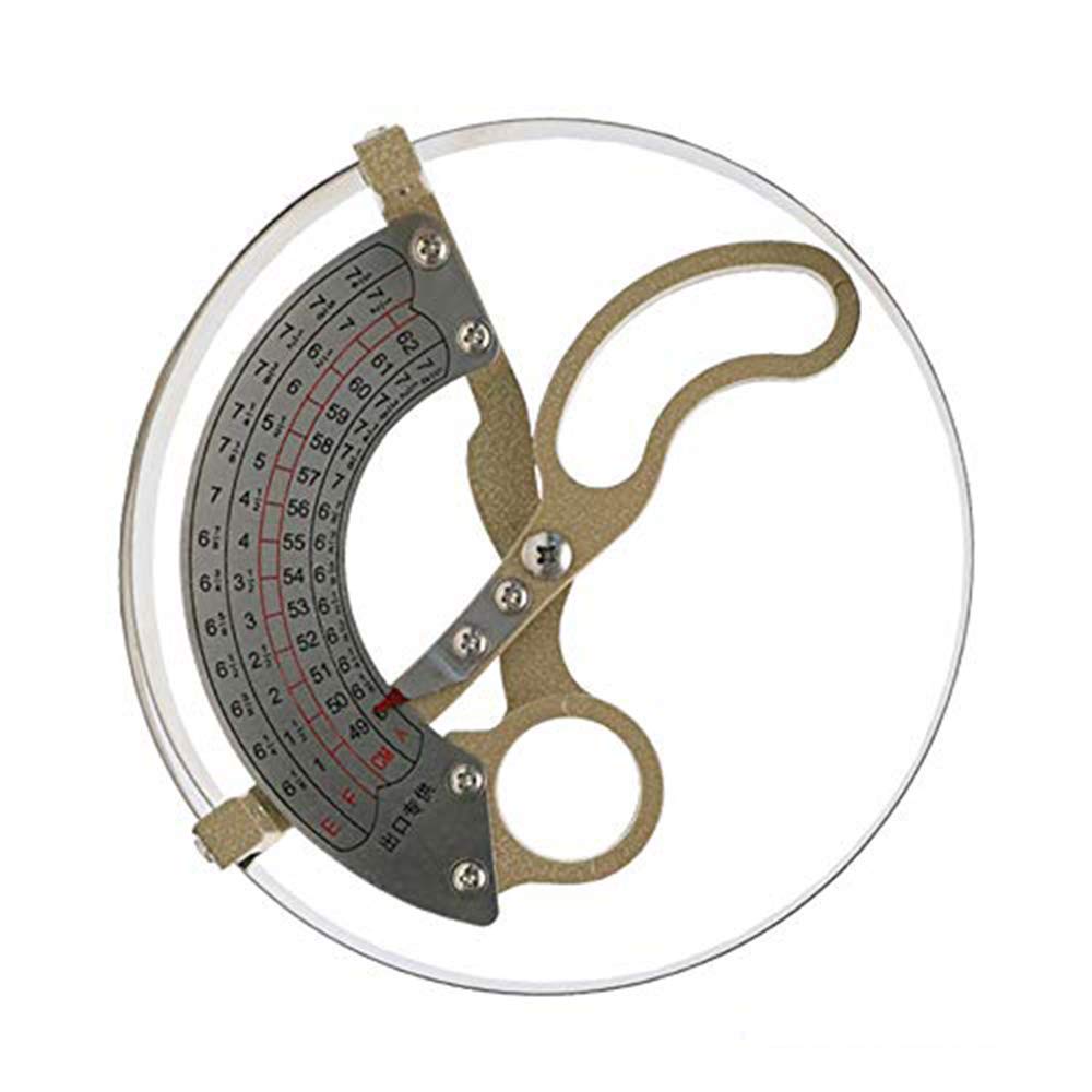 Professional Hat Ruler Inner Cap Measurement Tool (49-62cm) - Accurate Sizing for Baseball Caps, Beanies & Hats - Perfect for Hat Makers, Tailors & Fashion Designers