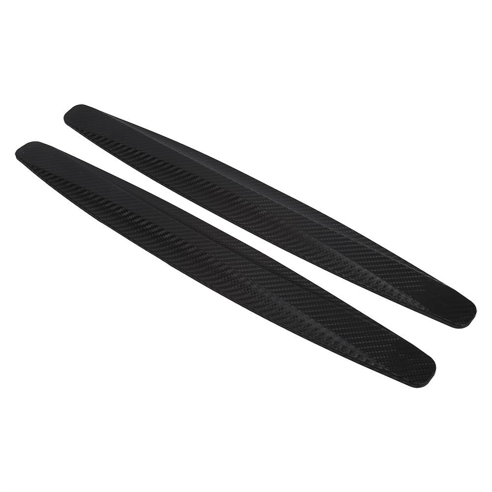 Universal Front & Rear Bumper Guard Protector - 2PCS Anti-Collision Anti-Scratch Patch for Cars, SUVs & Trucks (Black) | Perfect for Parking Lots, Tight Spaces & Daily Commute Protection