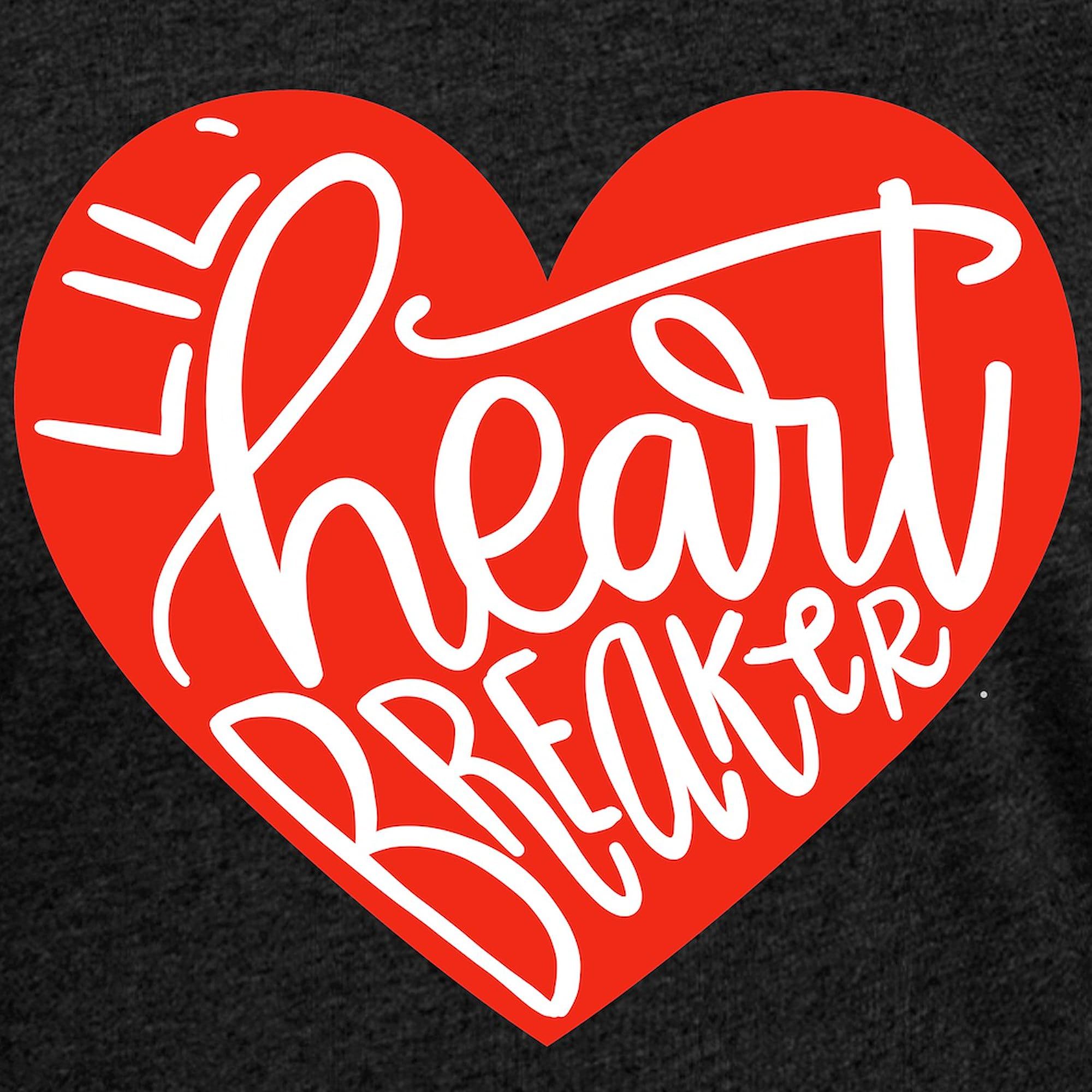 Lil' Heart Breaker Women's Football T-Shirt - Soft Cotton Jersey Tee for Female Football Fans - Perfect for Game Day, Tailgating & Sports Events