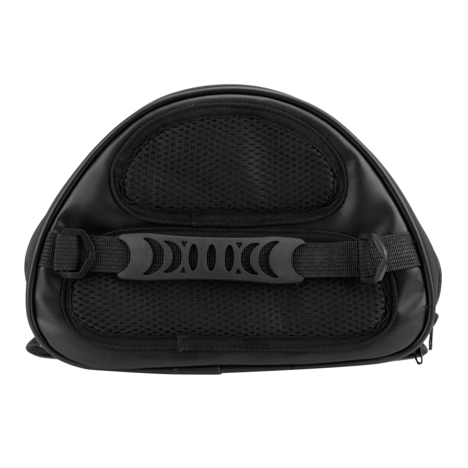 Carbon Fiber Motorcycle Tail Bag - Waterproof Rear Seat Saddle Bag for Motorbikes | Perfect for Commuting, Road Trips & Adventure Riding
