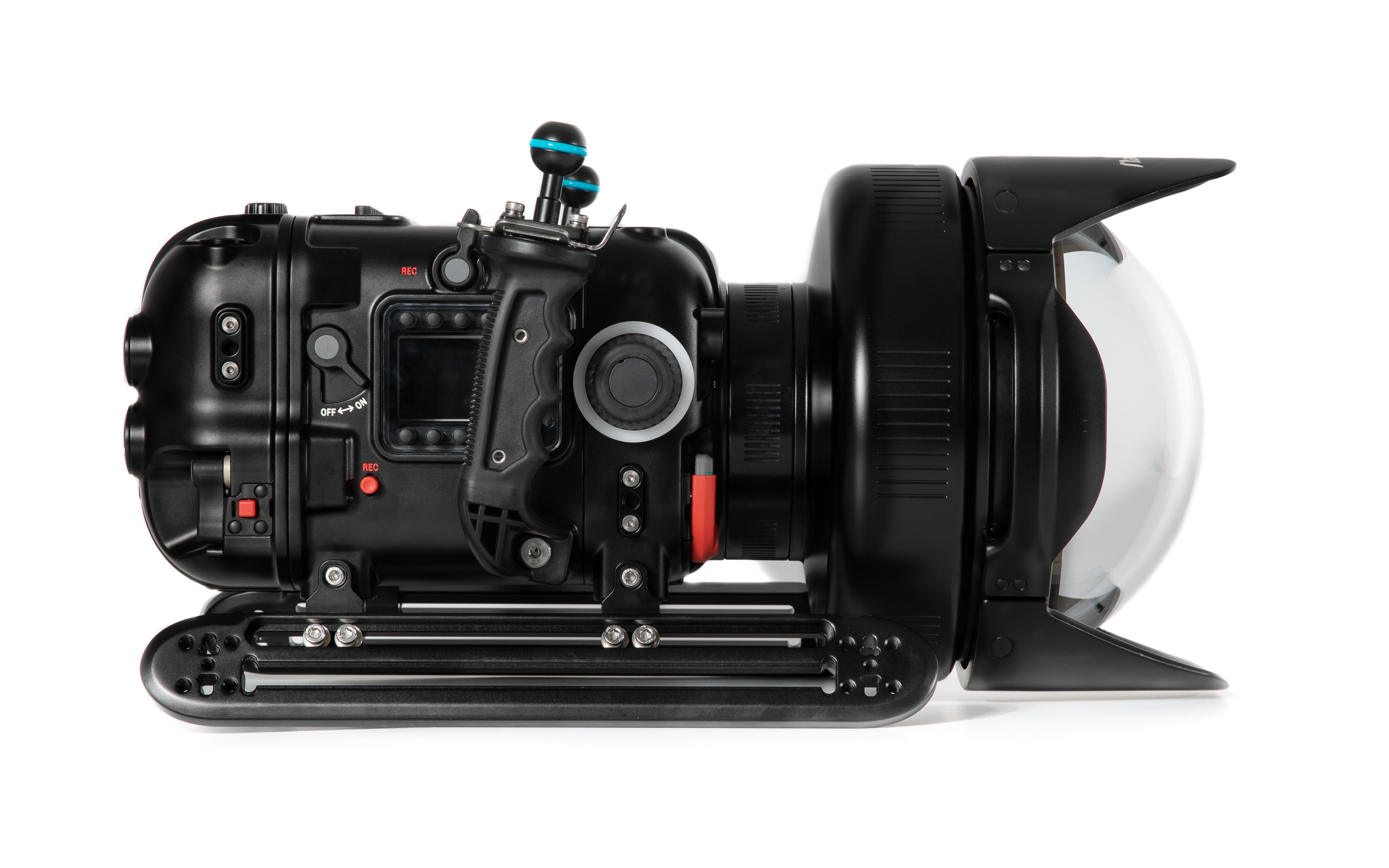 Nauticam RED V RAPTOR Underwater Housing for RED V RAPTOR 8K Cinema Camera - Professional Waterproof Case for Scuba Diving & Underwater Filmmaking
