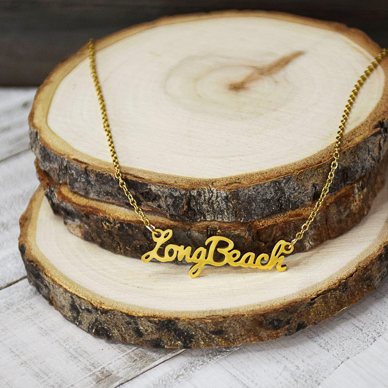 Fan Frenzy NCAA Long Beach Necklace - Stylish College Sports Jewelry for Women & Men - Perfect for Game Day, Graduation & Fan Gifts