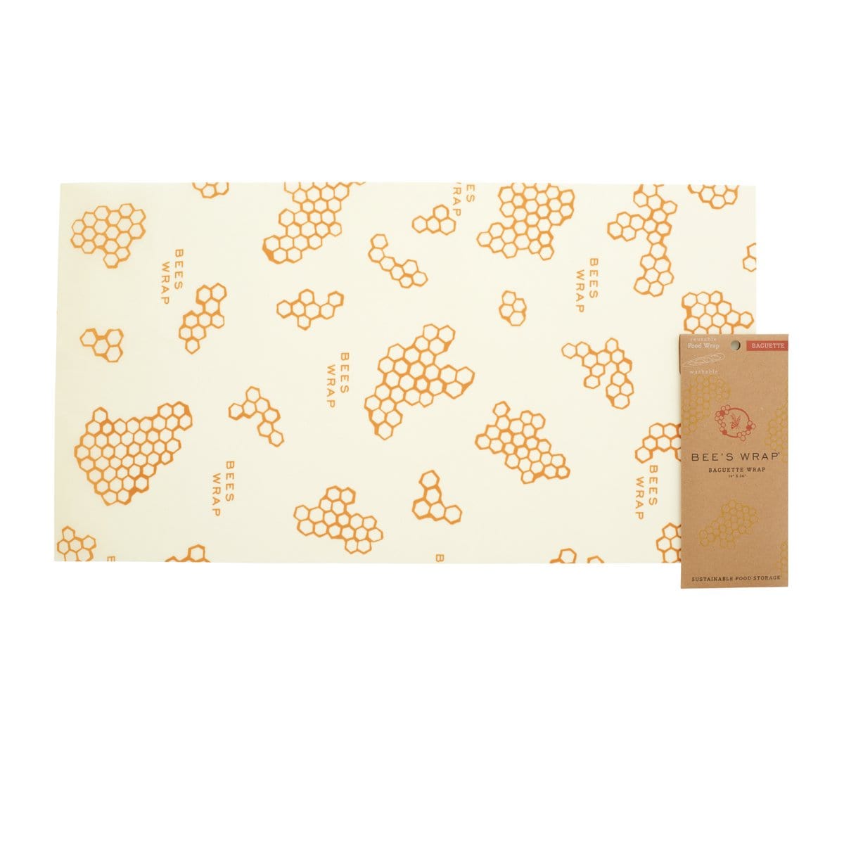 Eco-Friendly Bee's Wrap Reusable Food Storage - Sustainable Beeswax Wraps for Fresh Food Preservation | Perfect for Sandwiches, Fruits, and Leftovers