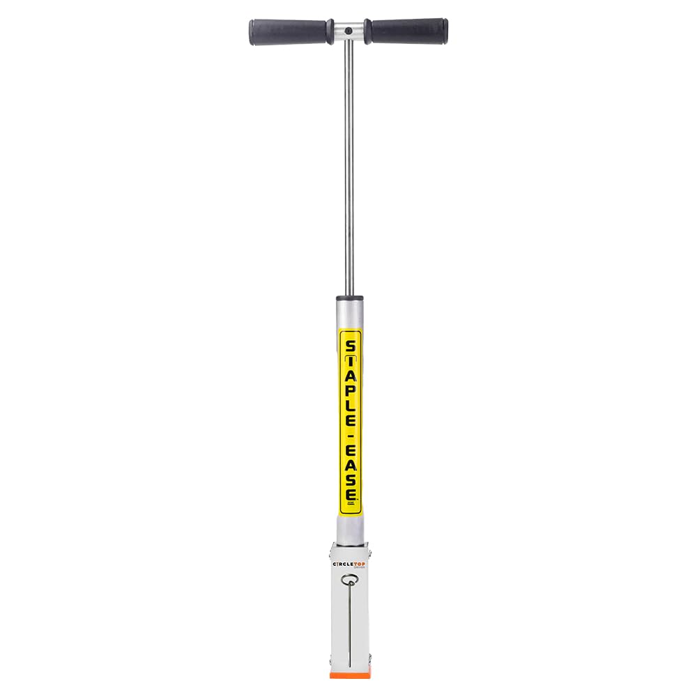 **Staple Ease Circle Top Driver for Sod Staples & Landscape Stakes – Ergonomic, Labor-Saving Staple Gun for Easy Installation – Perfect for Lawn, Garden & Landscaping Projects**