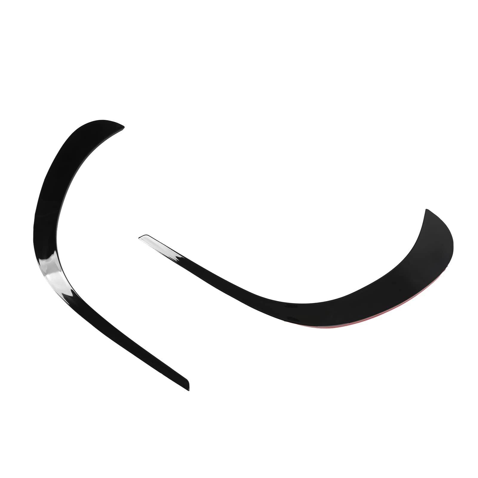 Front Air Outlet Trim & Bumper Air Vent Canard (2-Piece Set) - Durable Car Exterior Protection for Enhanced Aerodynamics | Perfect for Sports Cars & Performance Vehicles
