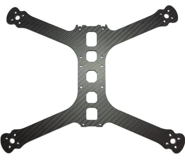 Chameleon Titanium LR Bottom Main Plate with Shim - Compatible with 6 or 7 Series - Perfect for RC Car Upgrades and Off-Road Vehicle Modifications