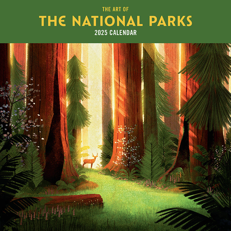 2025 National Parks Wall Calendar - Stunning Art Collection for Nature Lovers | Perfect for Home, Office & Gift Giving