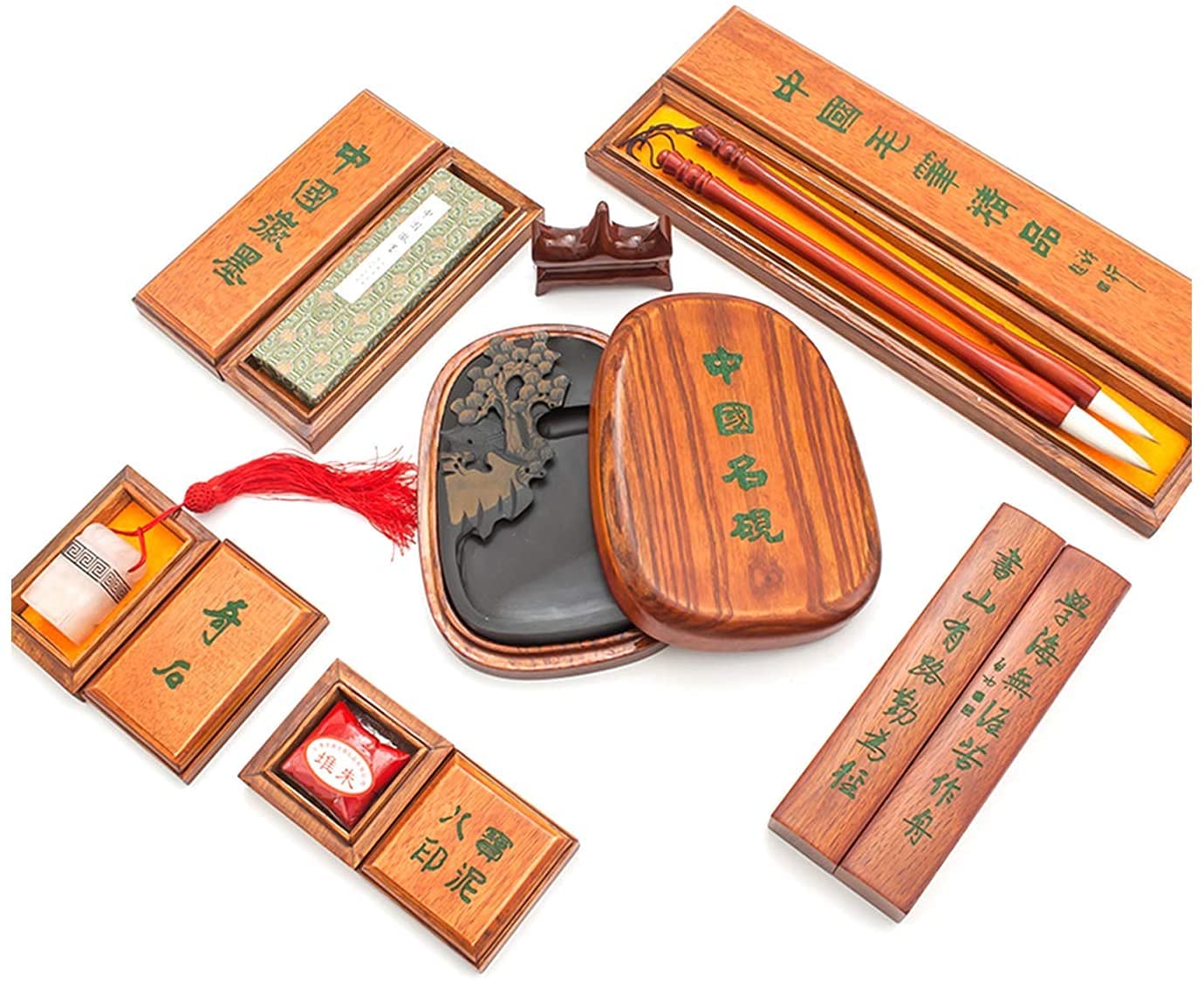 Premium Chinese Calligraphy Brush Set - Sumi Ink Brush Pens for Writing, Painting & Calligraphy - Perfect Gift for Calligraphy Lovers - Ideal for Home Decoration, Art Projects & Cultural Events