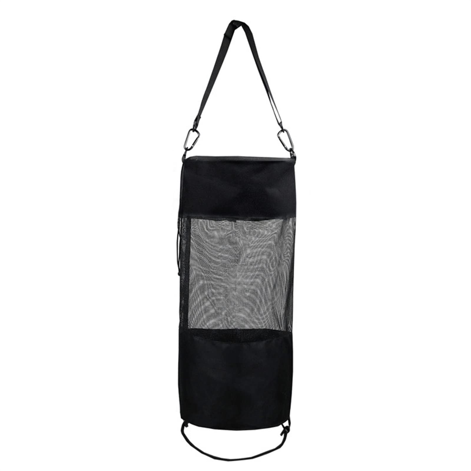 Foldable Mesh Trash Bag - Washable Hanging Organizer for Kitchen, Car & Outdoor Use