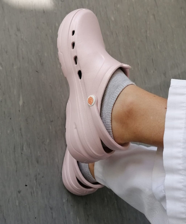 Wock Waylite 09 Baby Rose Clog - Comfortable & Stylish Women's Sandals for Summer, Beach, Pool & Casual Wear