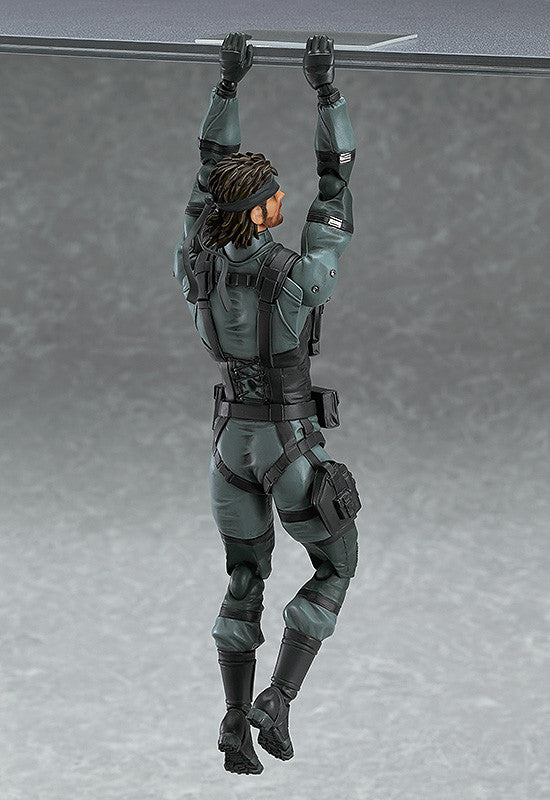 Figma #243 Solid Snake MGS2 Version Action Figure - Metal Gear Solid 2 Sons of Liberty Collectible Model for Display & Gaming Enthusiasts
