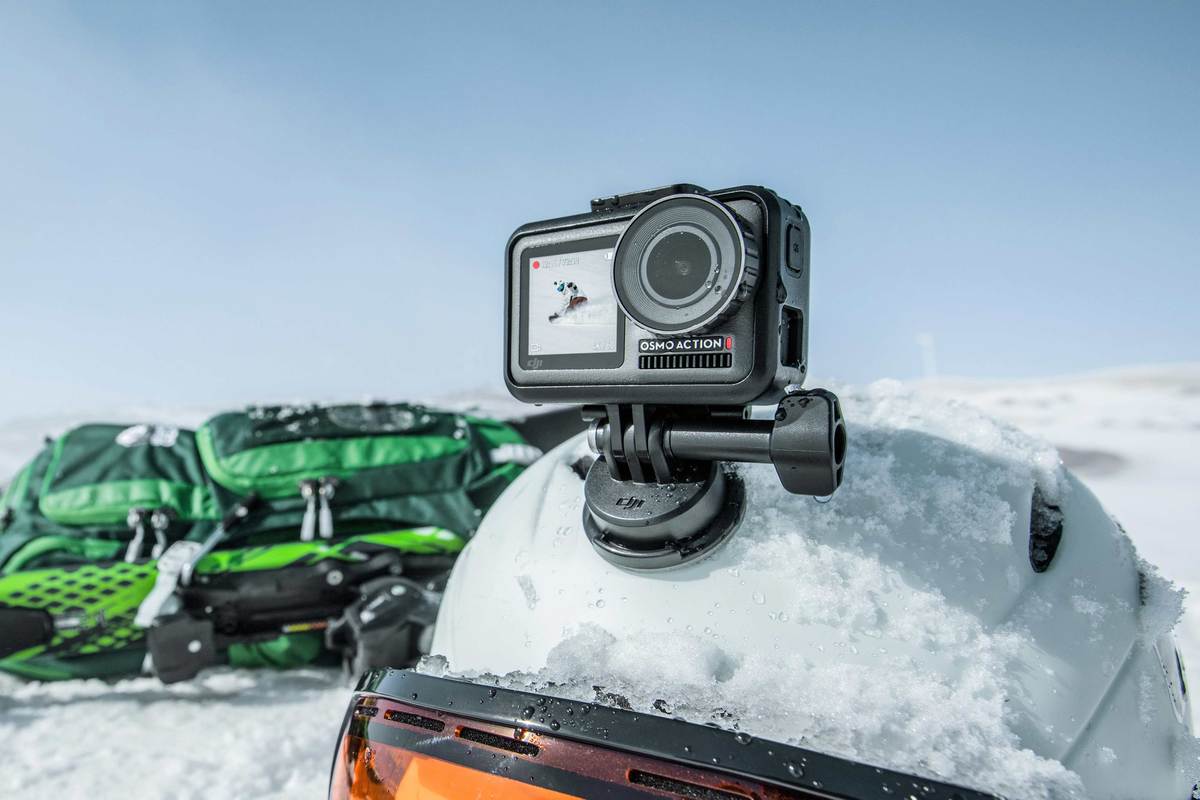 Osmo Action Part 8 Camera Frame Kit - Waterproof Mount for DJI Action Cameras - Perfect for Surfing, Snowboarding & Outdoor Adventures