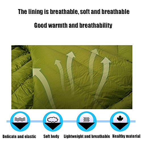 Ultra Lightweight 800g Goose Down Sleeping Bag for Adults - Double Sleeping Bag for Winter Camping & Hiking - Waterproof & Compact Outdoor Gear for Backpacking, Mountaineering & Extreme Cold Weather