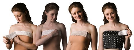 Double Compression Breast Bands for Postpartum Recovery & Post-Surgery Support - Pink Comfortable Maternity Support Belt - Ideal for C-Section Recovery, Breastfeeding & Comfort Wear