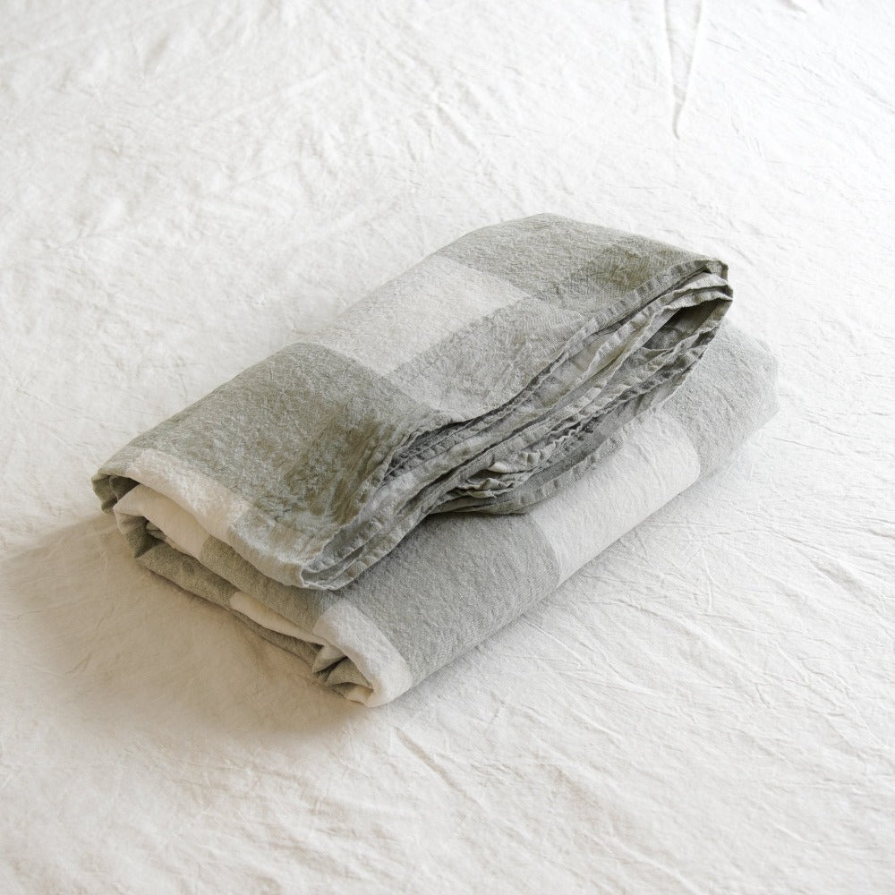Premium Linen Flat Sheet - 100% Natural Breathable Bed Sheet for Comfortable Sleep | Ideal for Home, Hotel, and Airbnb Use