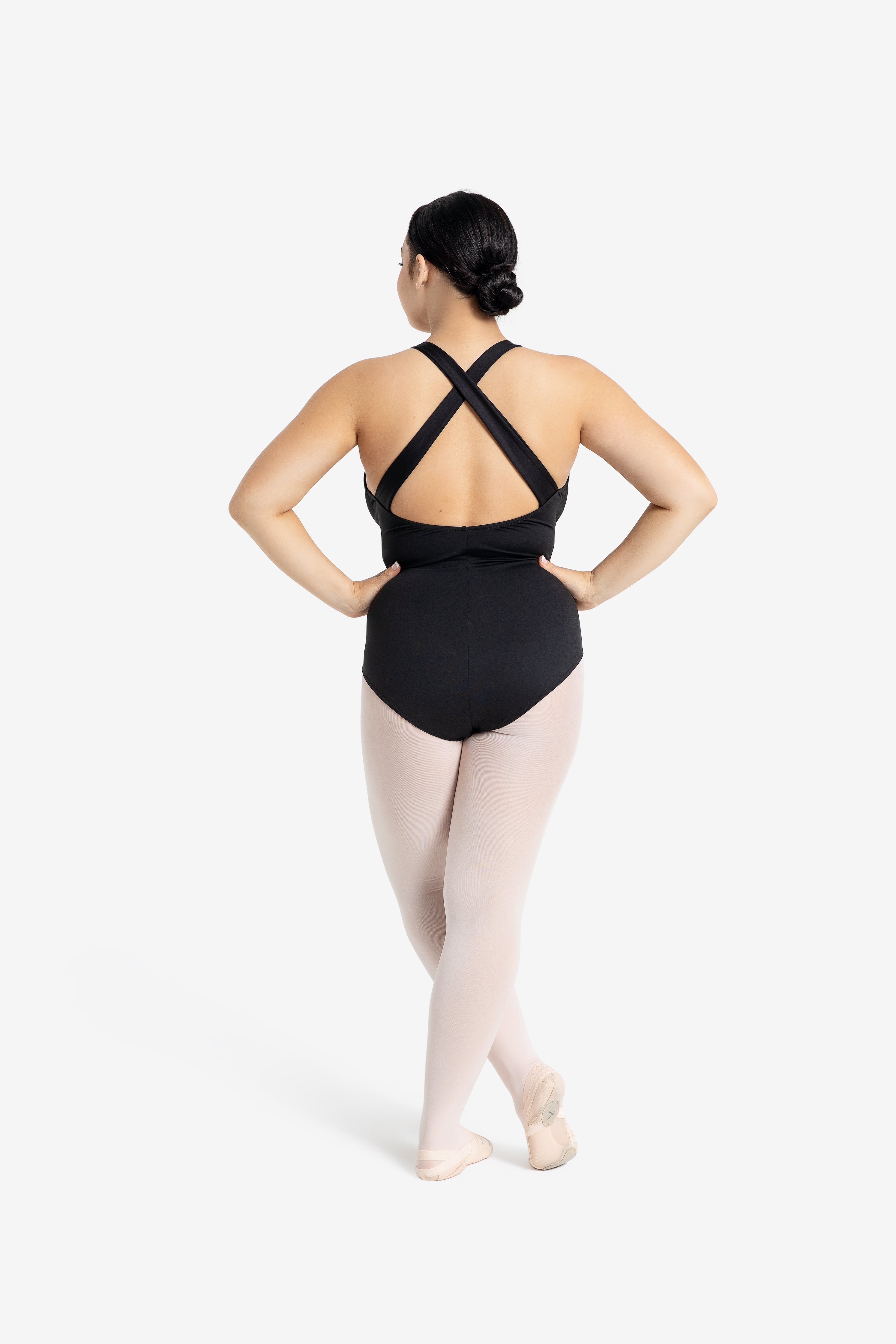 SE1028W Wide Strap Halter Leotard - Comfortable Dance Leotard for Ballet, Gymnastics & Performance - Stretchy Fabric with Breathable Design