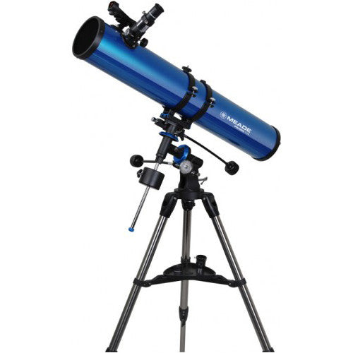 Meade Polaris 114mm German Equatorial Reflector Telescope for Astronomy Beginners - Stargazing, Moon Observation & Celestial Viewing (Model 216004)