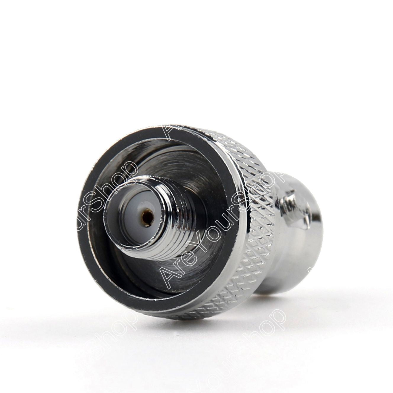 10Pcs BNC Female to SMA Female RF Adapter Connector - Gold Plated, High Frequency Coaxial Cable F/F for CCTV, Antenna, Radio & Ham Equipment